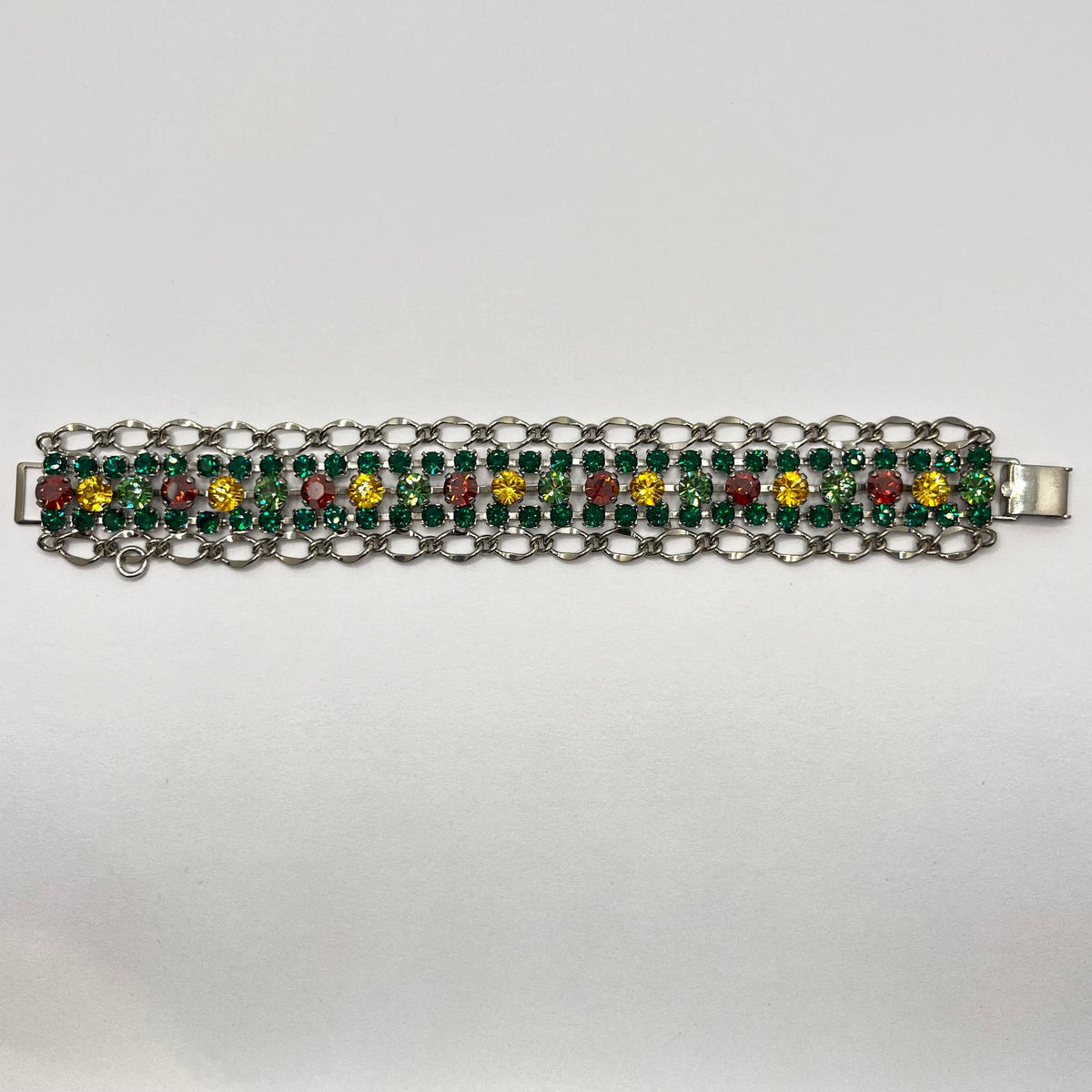7017 Vintage Swarovski Kristallen Armband 18cm
