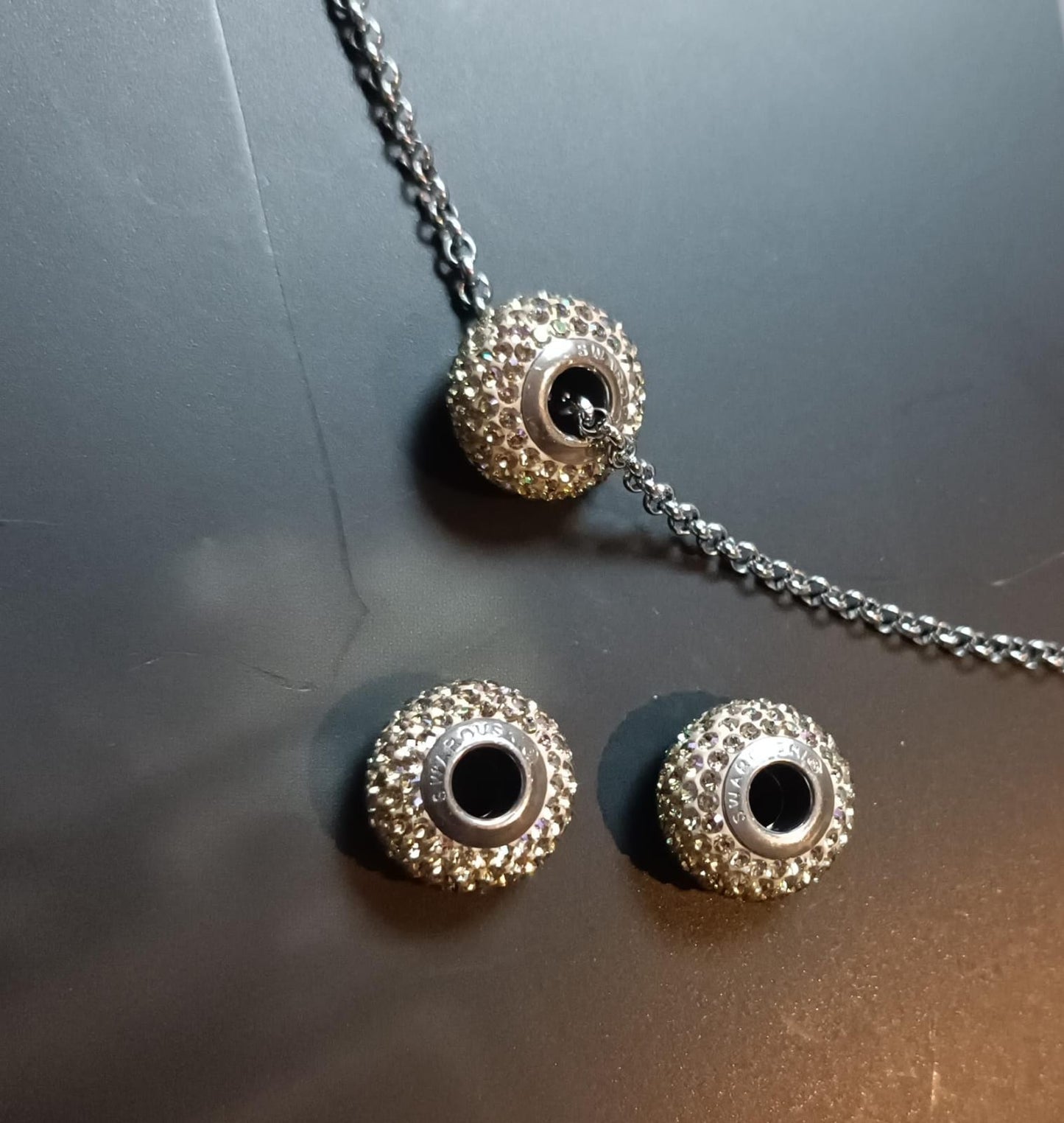 Swarovski® Charms Besatz Vitrail Light 15mm