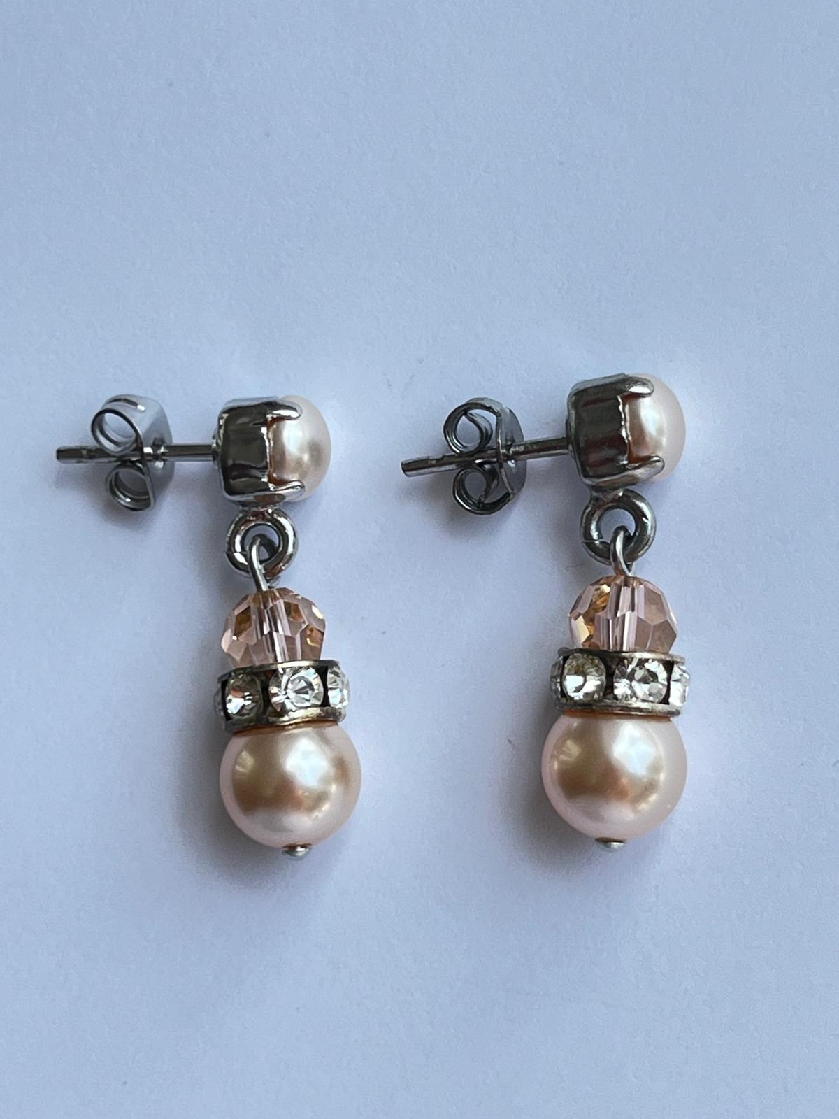 3074 Vintage Swarovski Kristallen Ohrhänger 26mm