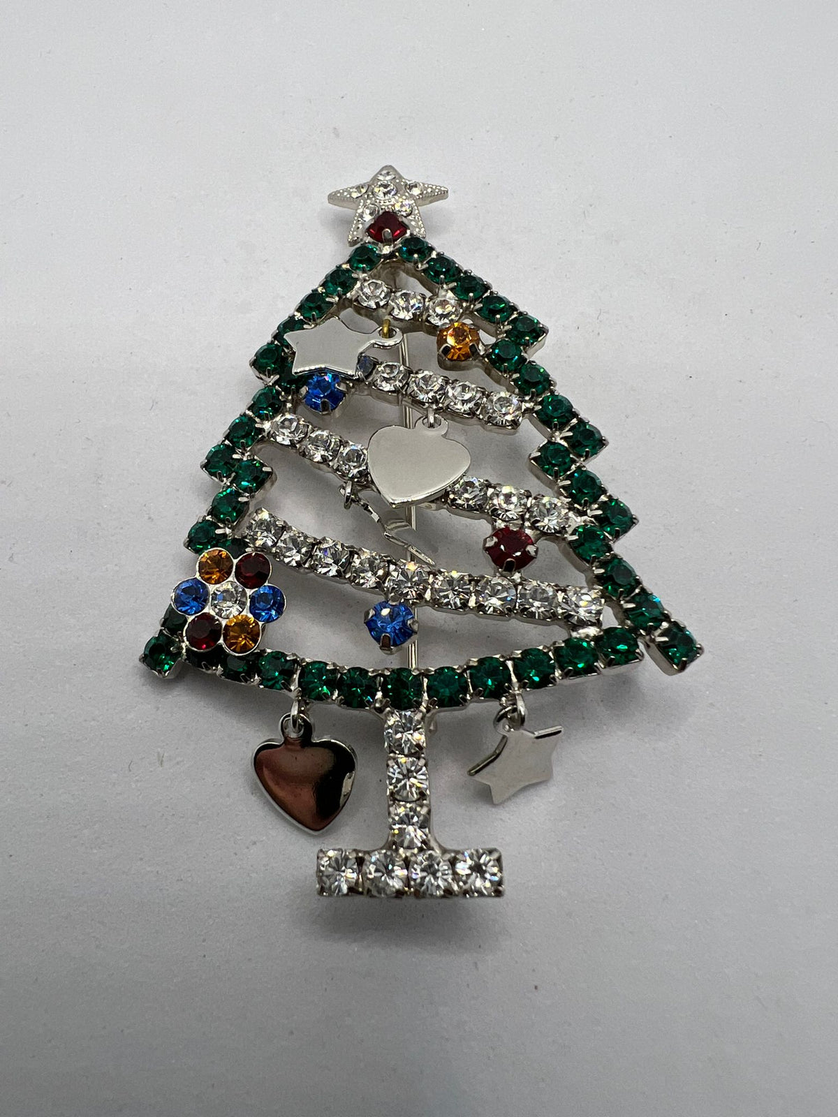 8856 Vintage Swarovski Kristallen Brosche 68mm