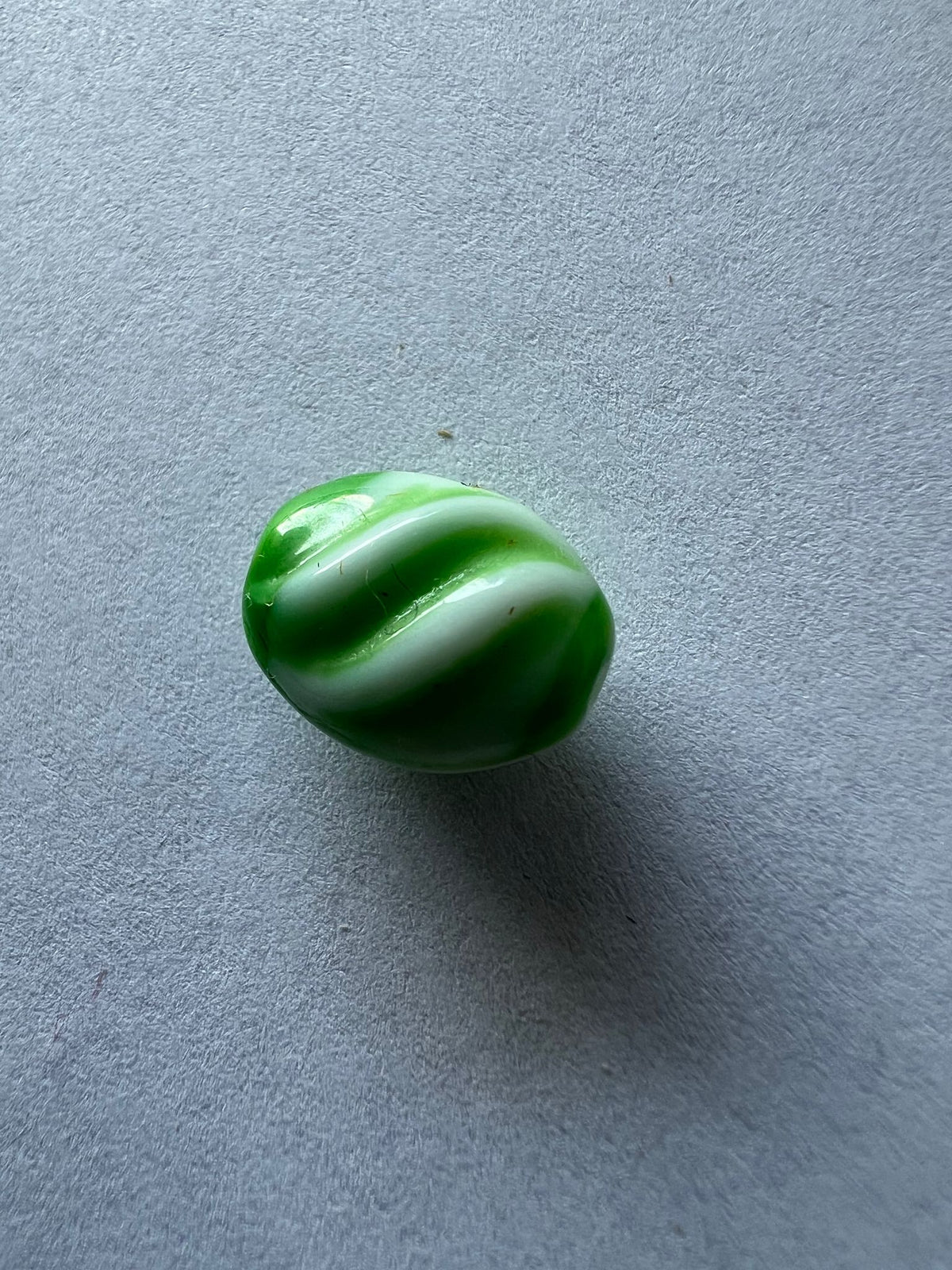 5679 Vintage Acryl Glasur Perlen Grün 12mm