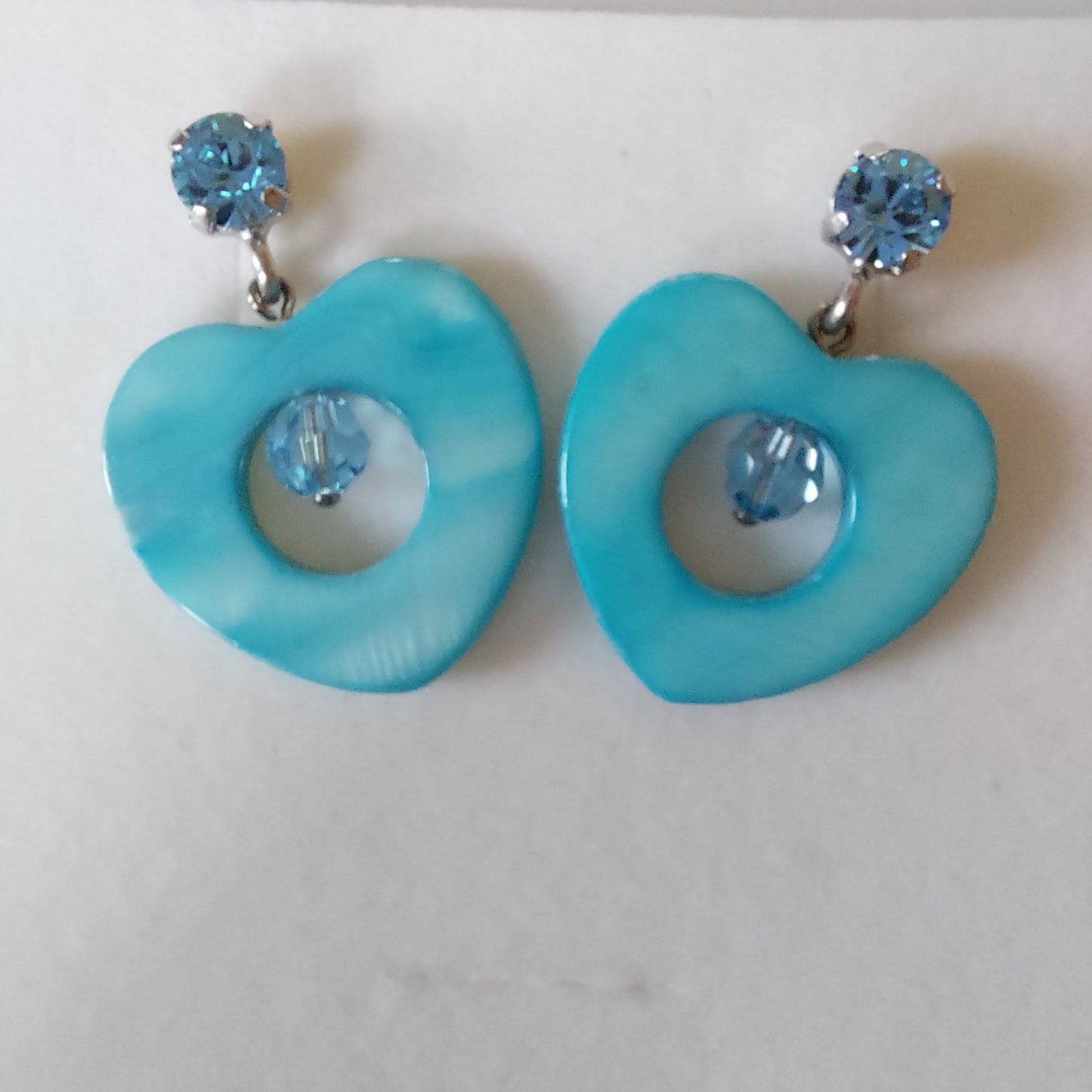 3842 Vintage Earring mit Swarovski Crystals