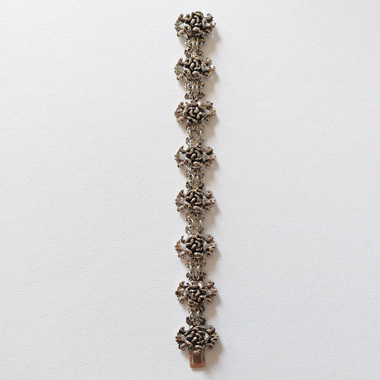 Vintage Viktorianische Rosenkreuz Trachten Armband 19cm