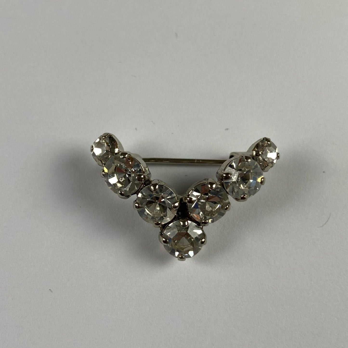 8691 Vintage Swarovski Kristallen Brosche 30mm