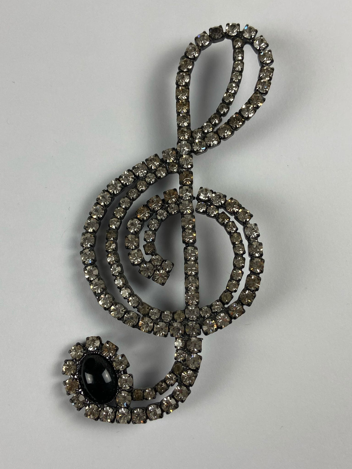 8658 Vintage Swarovski Kristallen Brosche 125mm