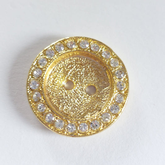 4148 Knopfe mit Swarovski Kristallen 18mm