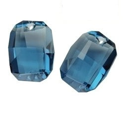 Swarovski® Anhänger Graphic Denim Blue 28mm