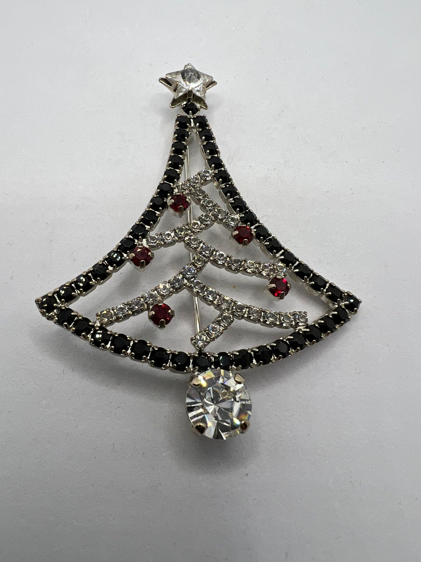 8853 Vintage Swarovski Kristallen Brosche 74mm
