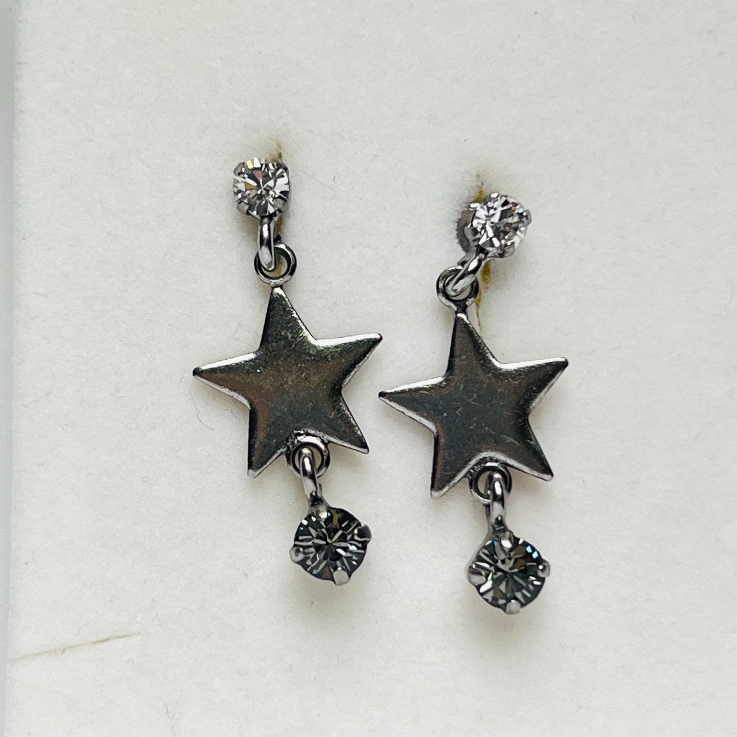 3899 Vintage Earrings mit Swarovski-Kristallen 35mm