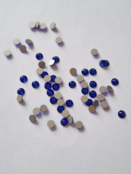 Swarovski® Flatback Rund Majestic Blue SS12