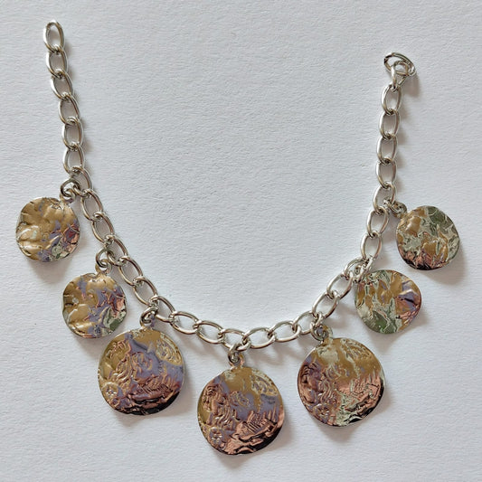 Vintage Medallion Trachten Schmuck 18cm