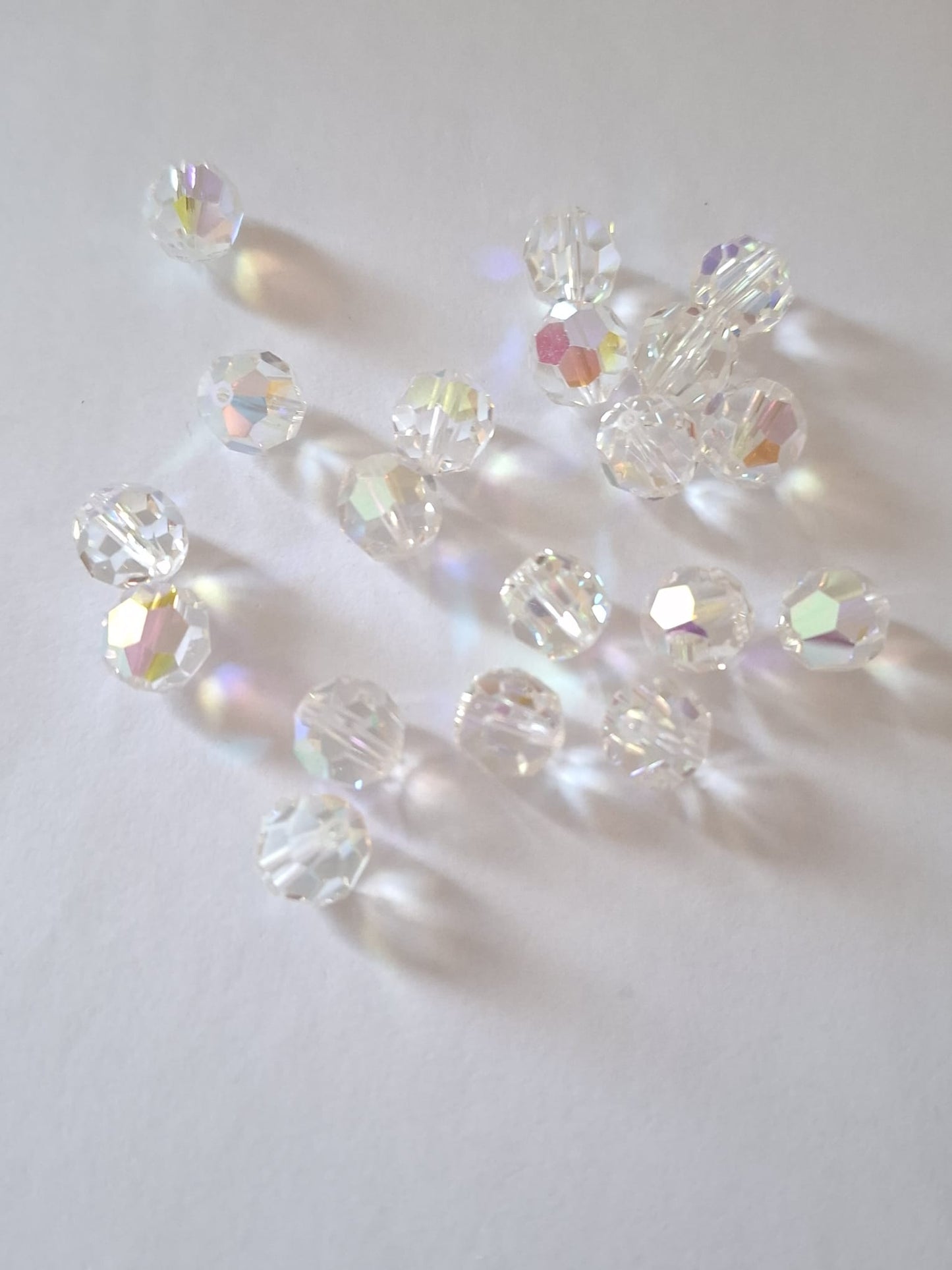 Swarovski® Beads Vintage Facet Crystal Aurore Boreale 10mm
