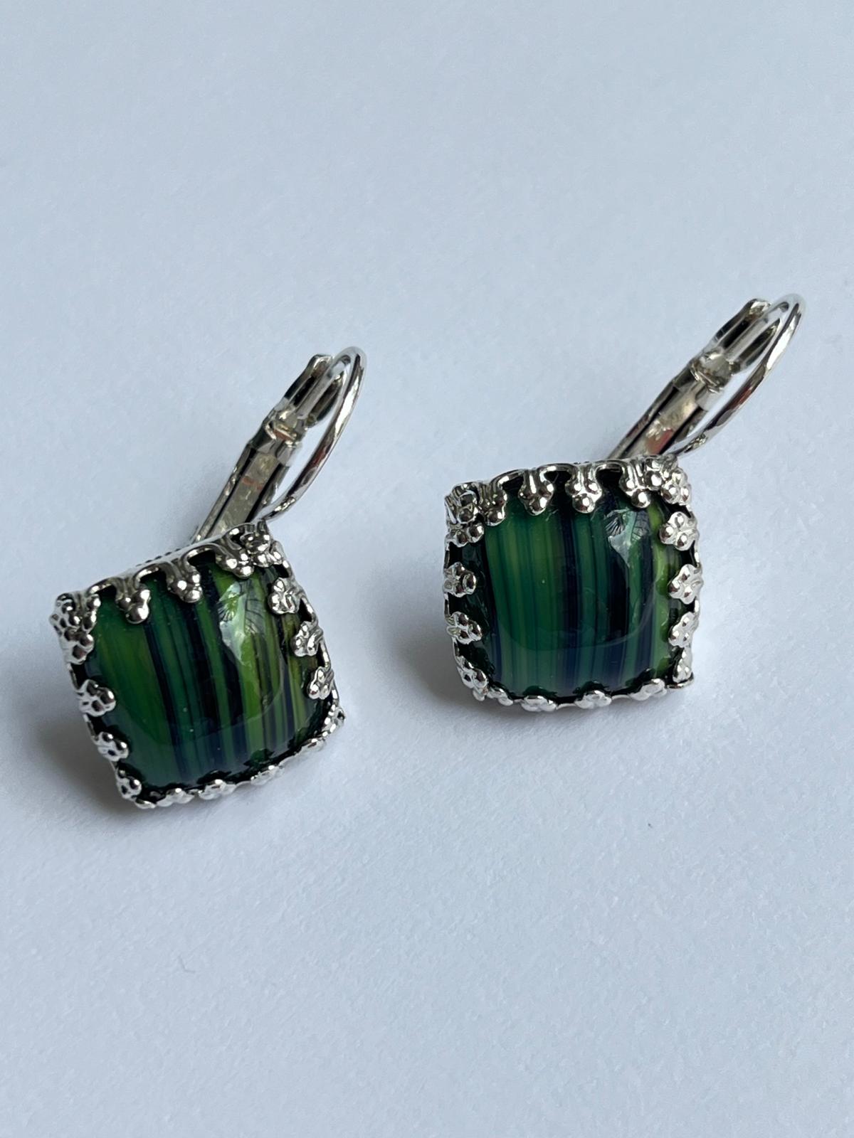 3103 Vintage Swarovski Kristallen Ohrhänger 12mm