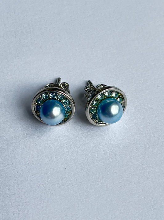 3102 Vintage Swarovski Kristallen Ohrhänger 10mm