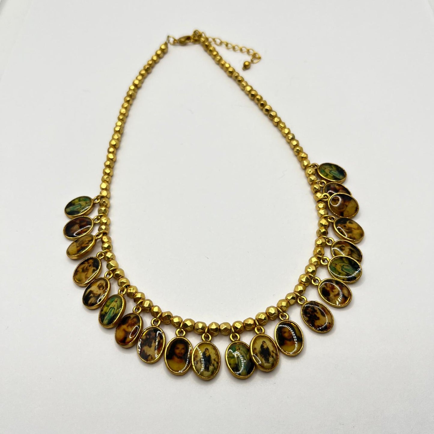 6371 Vintage Swarovski Kristallen Halskette 38cm