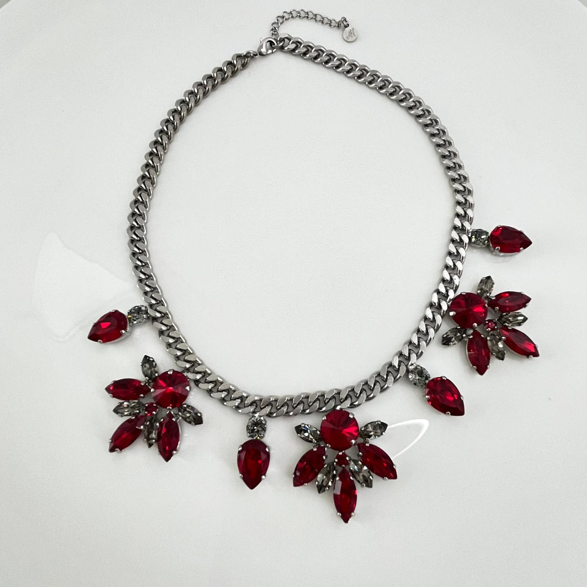 6240 Vintage Swarovski Kristallen Halsketten 42cm