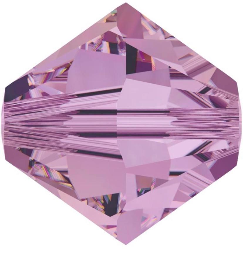Swarovski® Beads Bicone Lilac Shadow 4mm