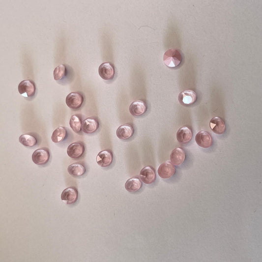 Swarovski® Chaton Powder Rose SS29
