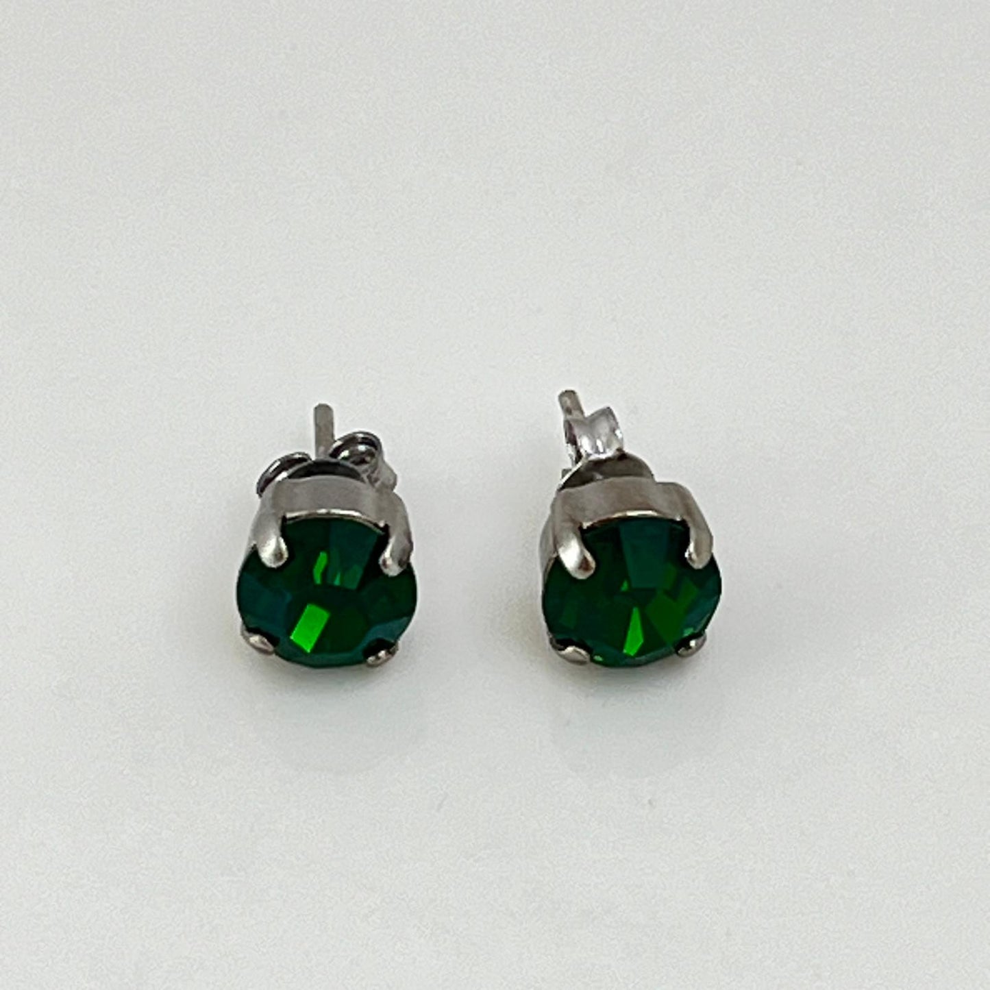 30341 Vintage Swarovski Kristallen Ohrstecker 7mm
