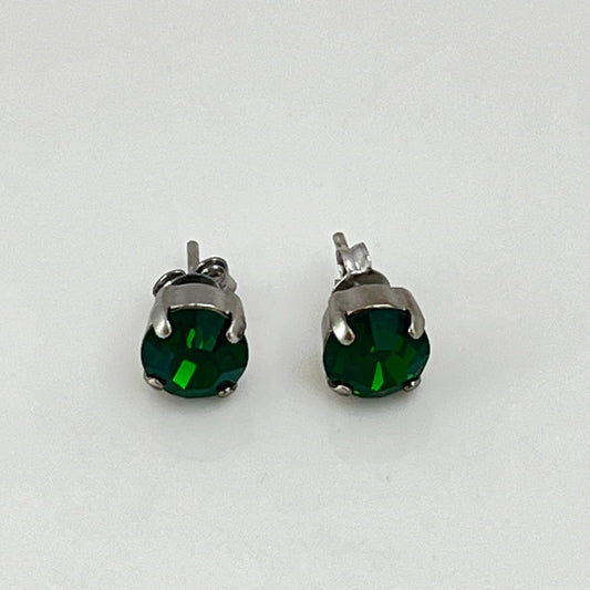30341 Vintage Swarovski Kristallen Ohrstecker 7mm