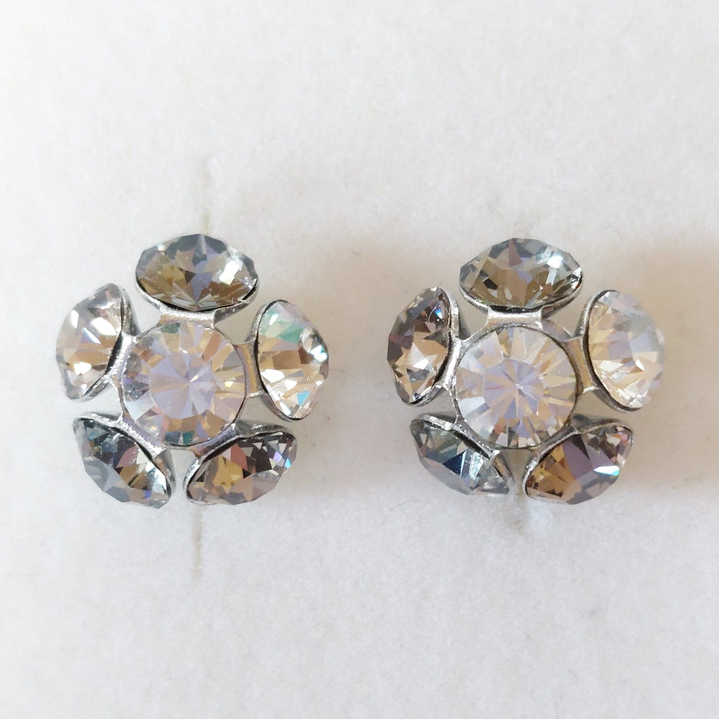 3856 Vintage Earring mit Swarovski Crystals
