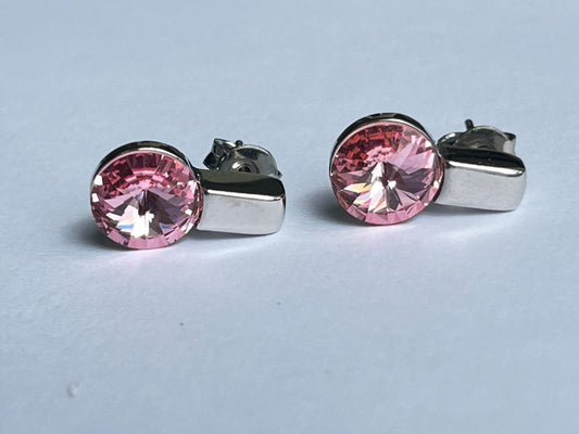 3107 Vintage Swarovski Kristallen Ohrhänger 15mm