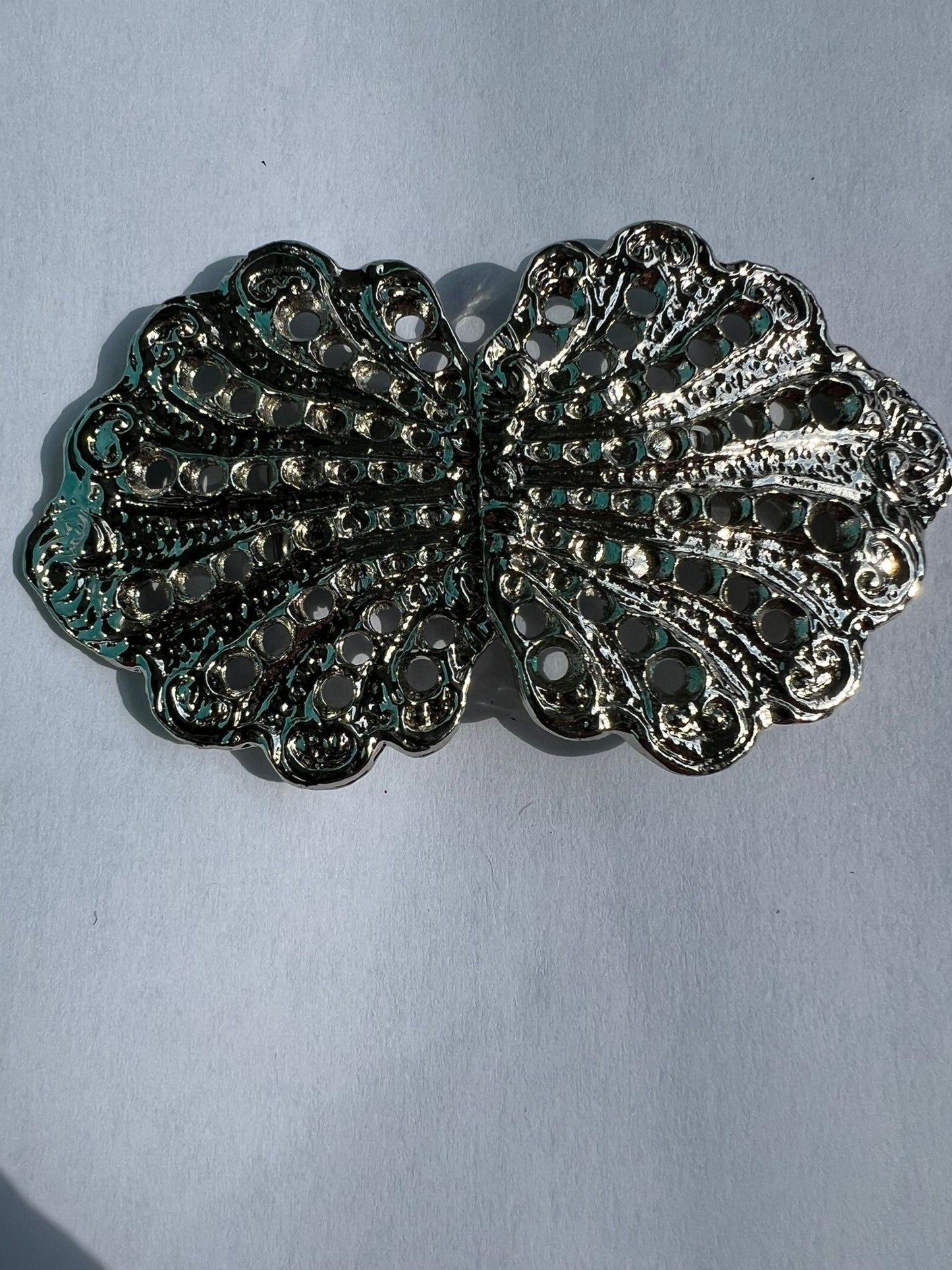 2337 Vintage Swarovski Kristallen Gürtelschnalle 90mm