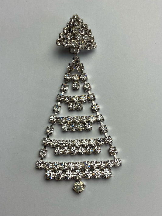 30451 Vintage Swarovski Kristallen Ohrclip 108mm