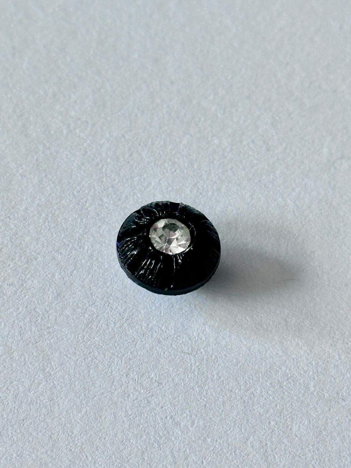 4389 Vintage Swarvoski Kristallen Knöpfe 10mm