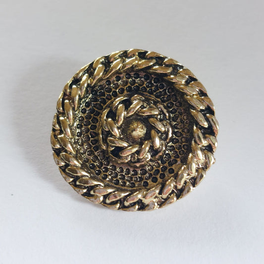 4109 Knopfe mit Swarovski Kristallen 25mm