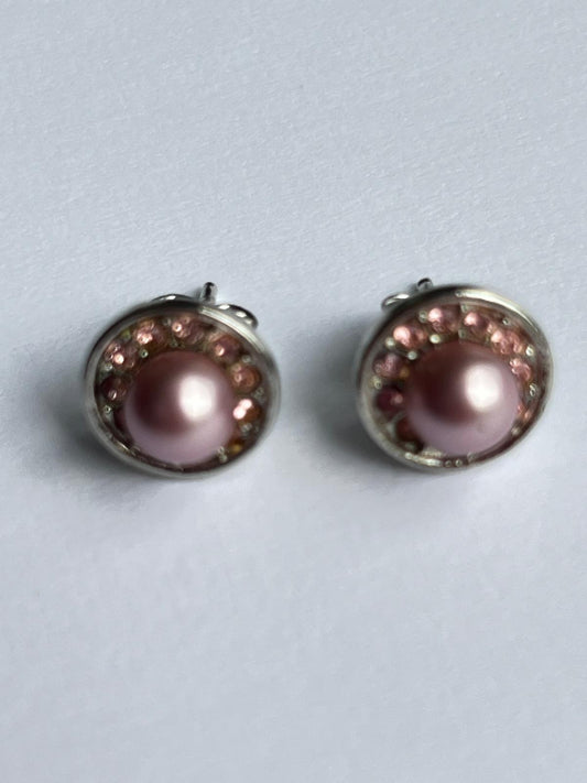 3101 Vintage Swarovski Kristallen Ohrhänger 10mm