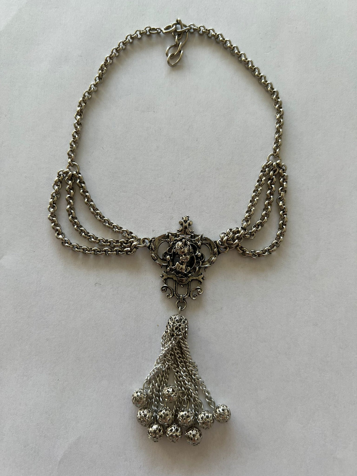 6195 Vintage Swarovski Kristallen Trachten Halskette 31cm