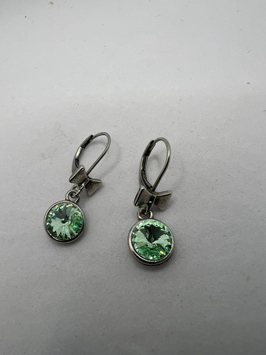 30617 Vintage Swarovski Kristallen Ohrhanger 9mm