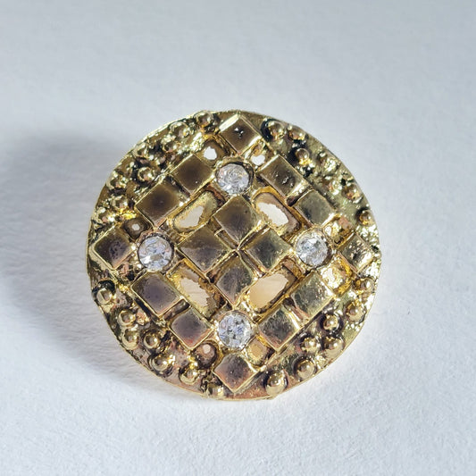 4250 Knopfe mit Swarovski Kristallen 18mm
