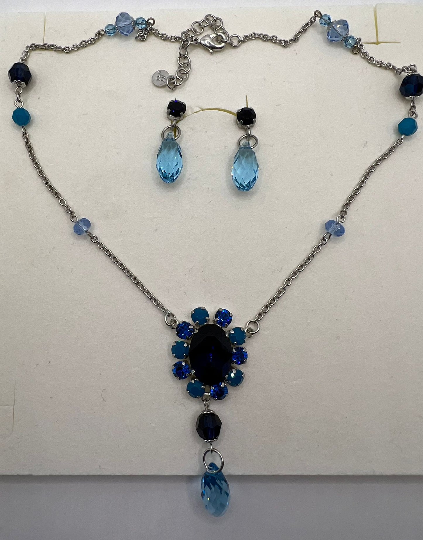 6904 Vintage Swarovski Kristallen Jewelry Set 43cm