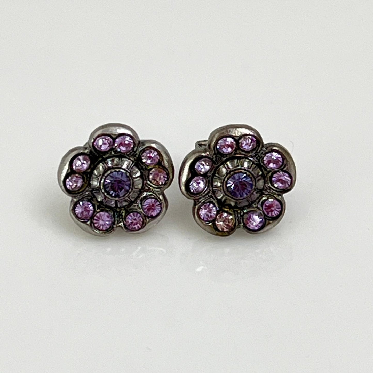 30372 Vintage Swarovski Kristallen Ohrstecker 9mm