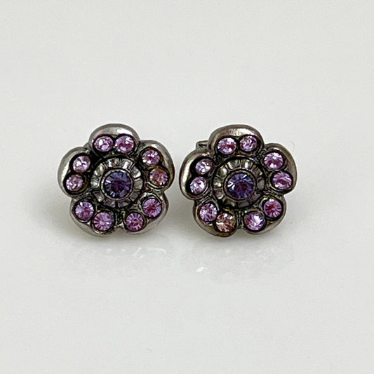 30372 Vintage Swarovski Kristallen Ohrstecker 9mm