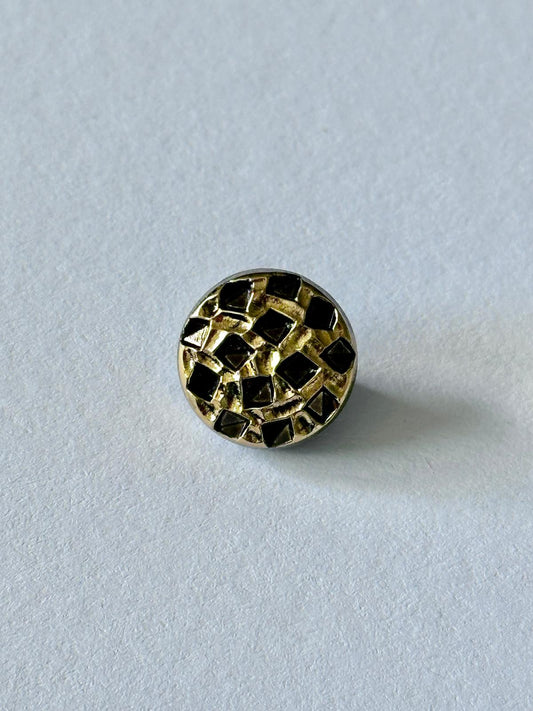4429 Vintage Swarvoski Kristallen Knöpfe 14mm