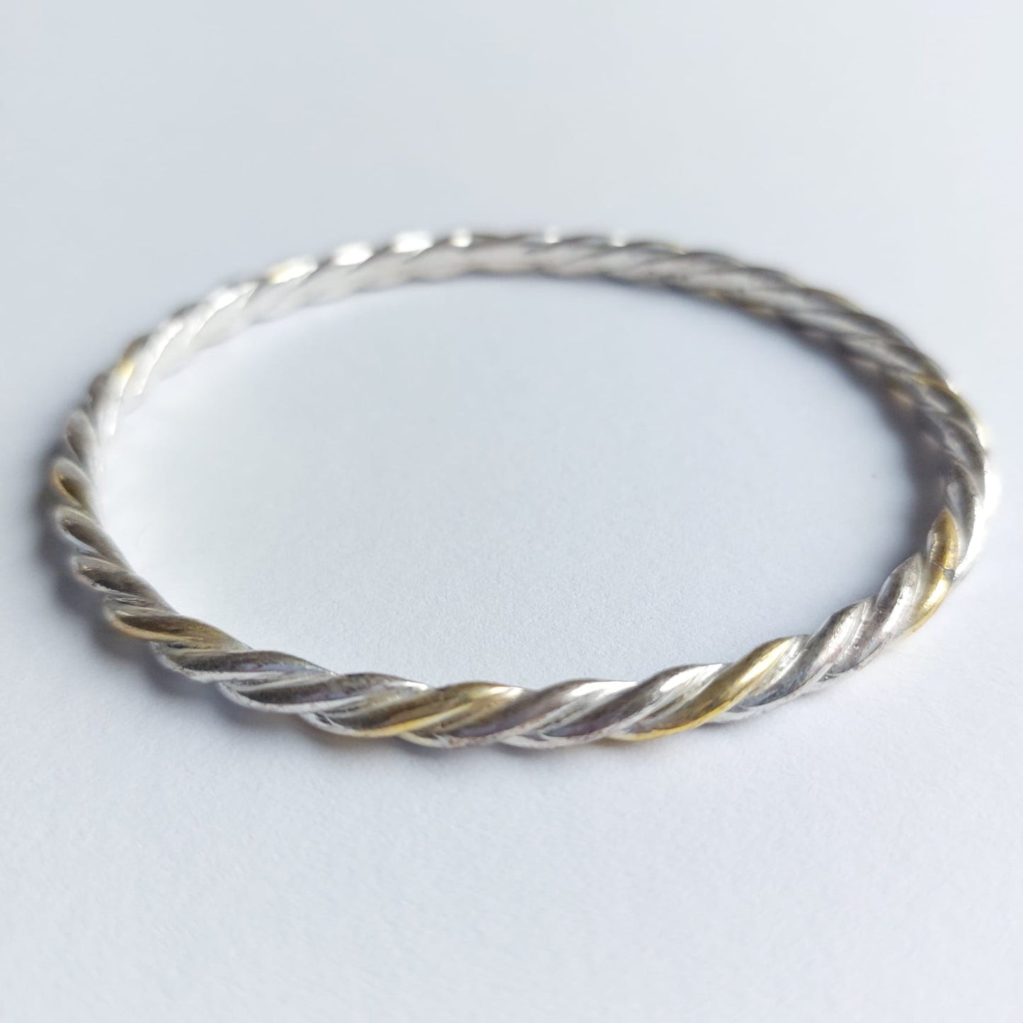 7963 Vintage Twist Armreif 70mm