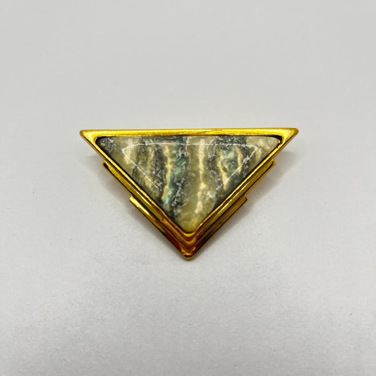 2439 Vintage Perlmutt Schalhalter 60mm