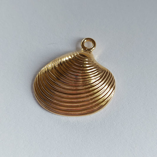 5571 Vintage Muschel Anhänger 21mm