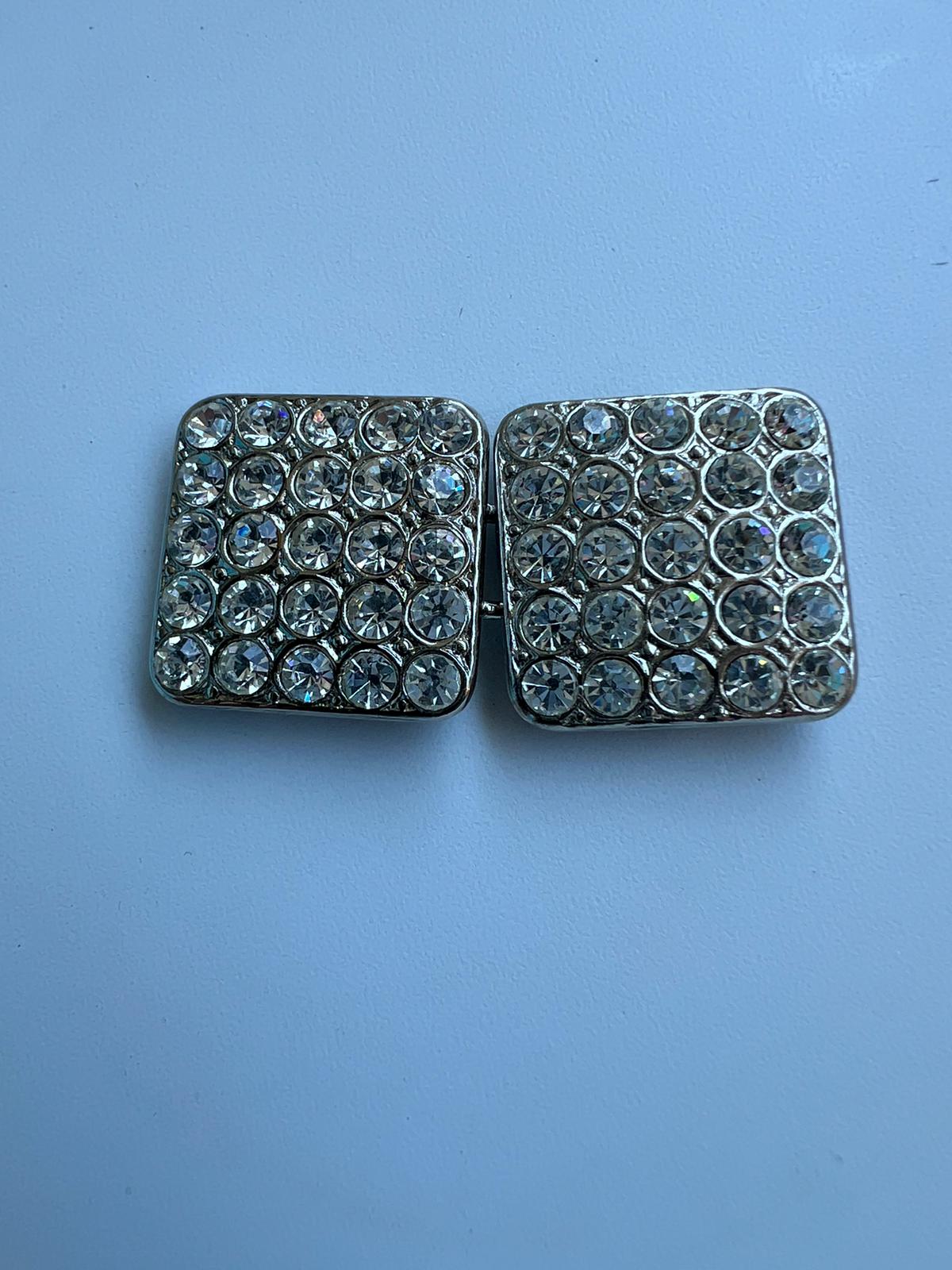 2300 Vintage Swarovski Kristallen Gürtelschnalle 45mm
