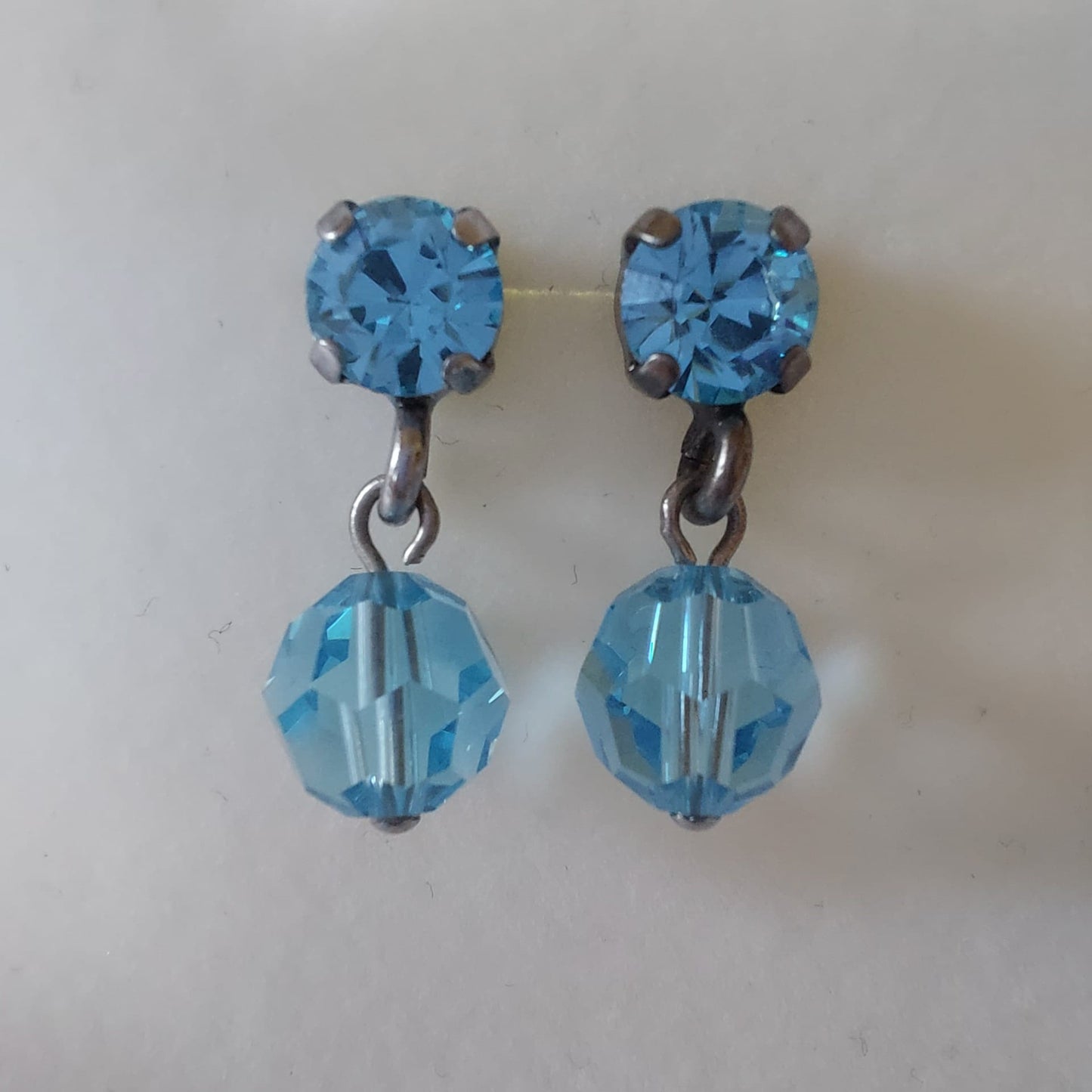 3766 Vintage Earring mit Swarovski Crystals