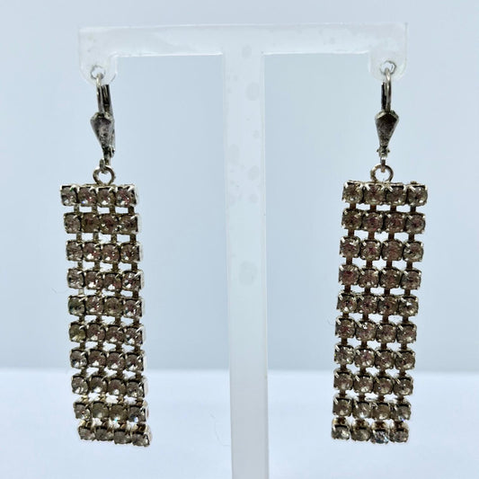 30797 Vintage Swarovski Kristallen Ohrhanger 55mm