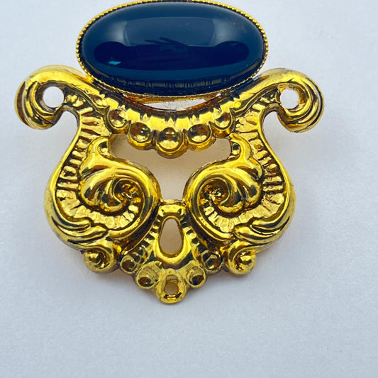 2452 Vintage Cabochon Schalhalter 40mm