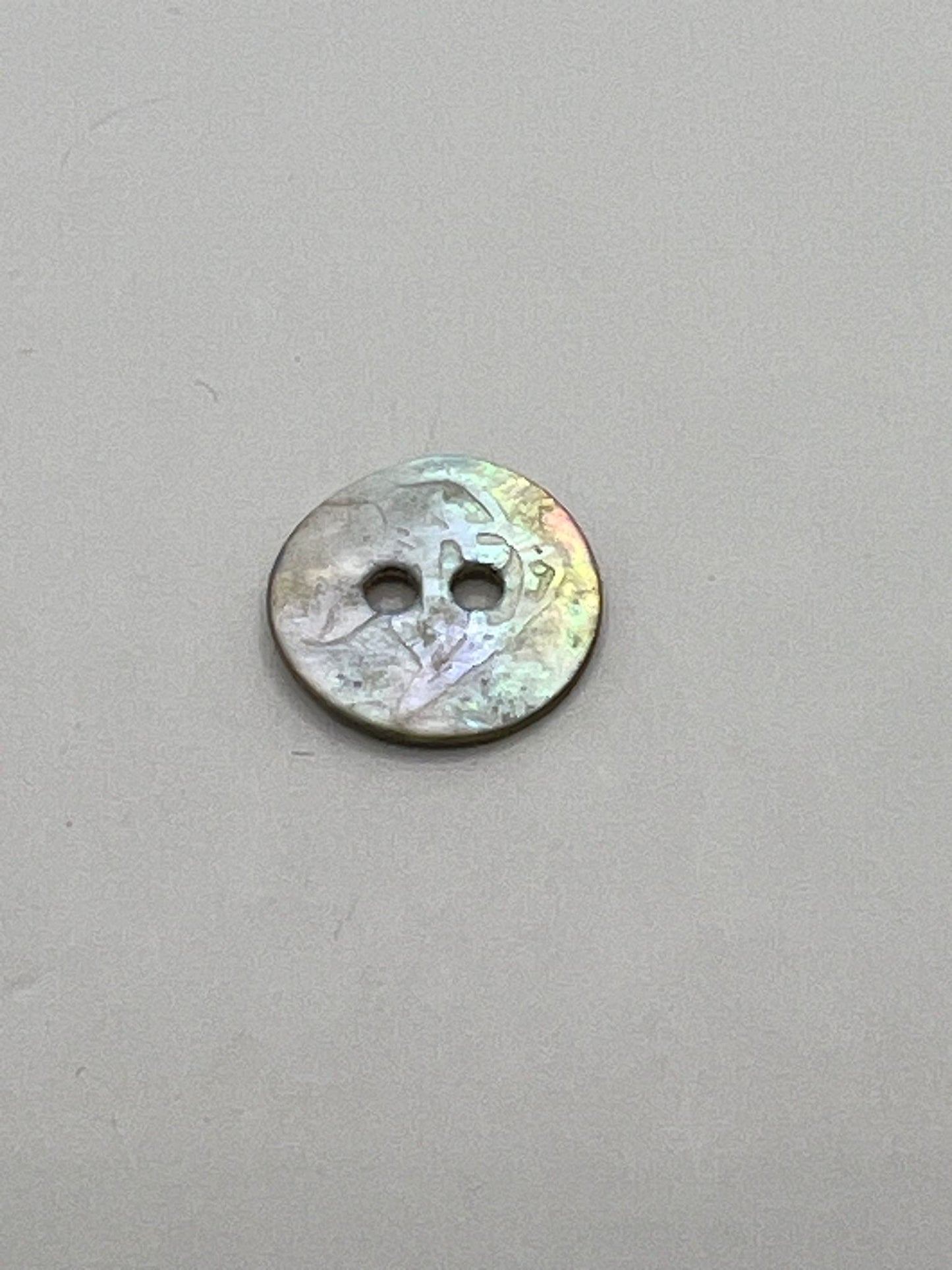 4744 Vintage Perlmutt Knopf 14mm