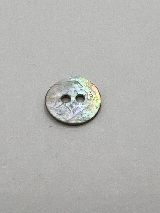 4744 Vintage Perlmutt Knopf 14mm