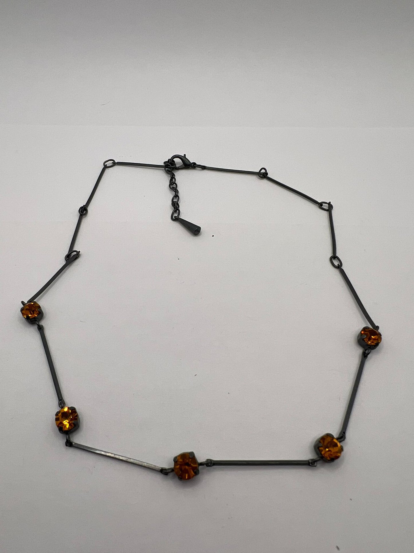 6463 Vintage Swarovski Kristallen Halskette 47cm