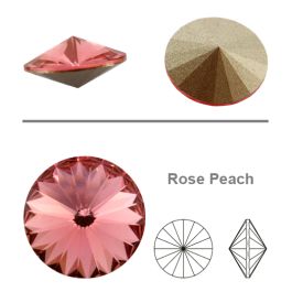 Swarovski® Rivoli Rosé Peach 10mm