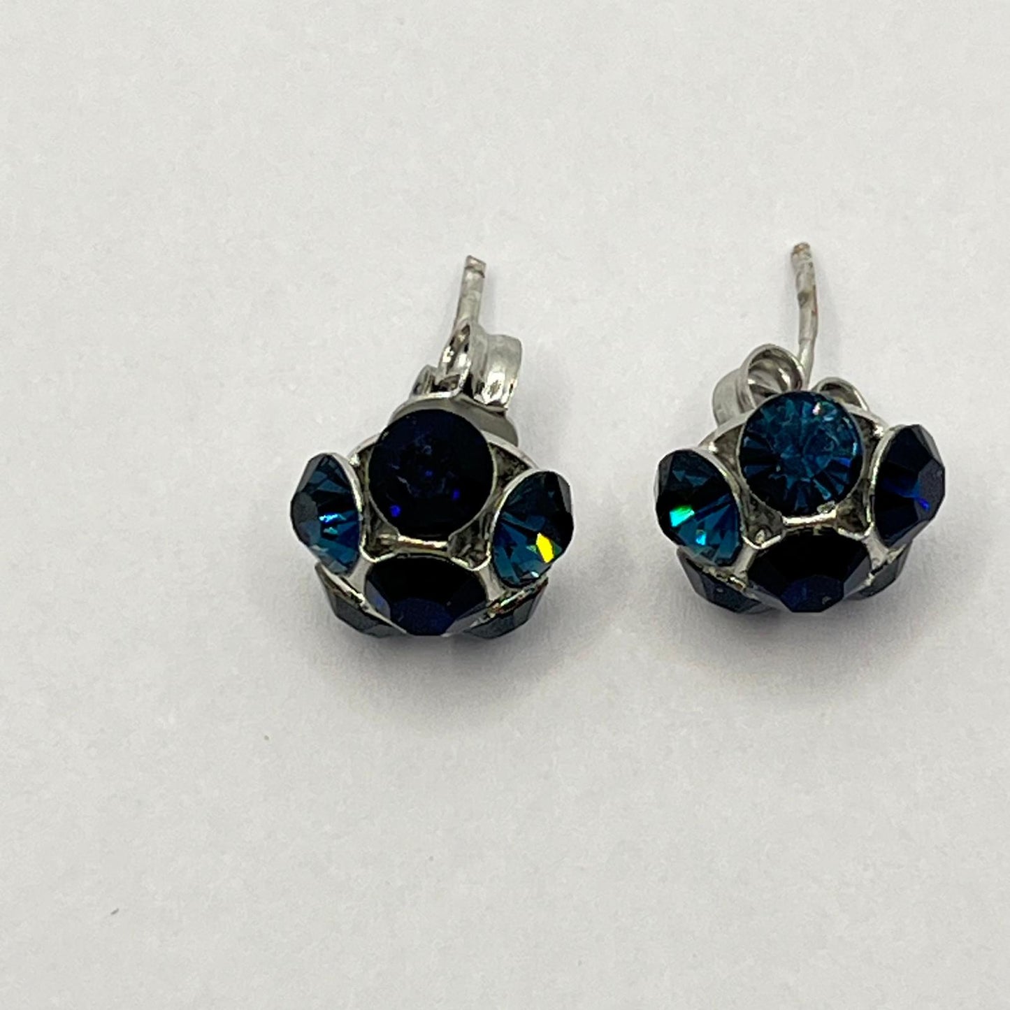 30674 Vintage Swarovski Kristallen Ohrhanger 9mm